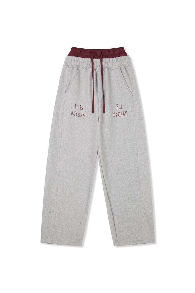 Eclipse Lettering Sweatpants