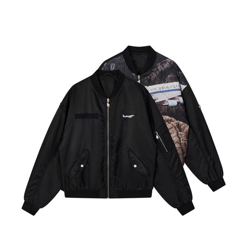FMACM（エフエムエーシーエム）の「FMACM Bored and Mad X Control Club Air Force One Flight Jacket（Jackets/Outerwear）」