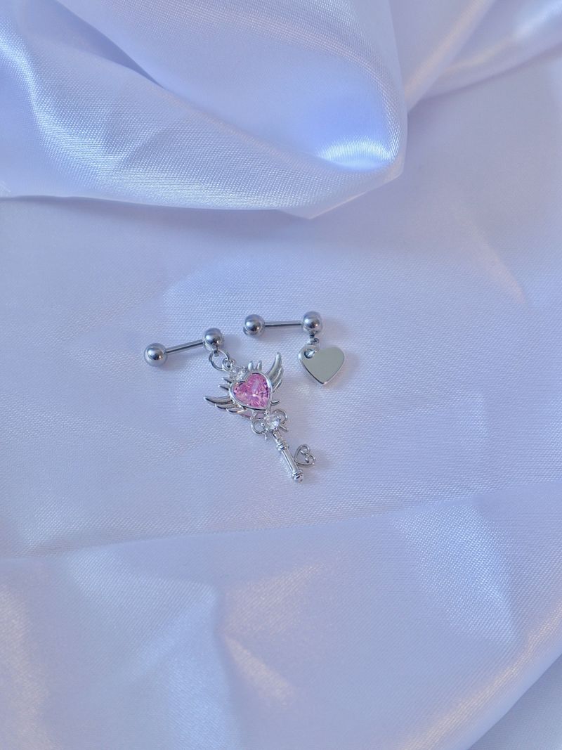 heart magic wand piercing