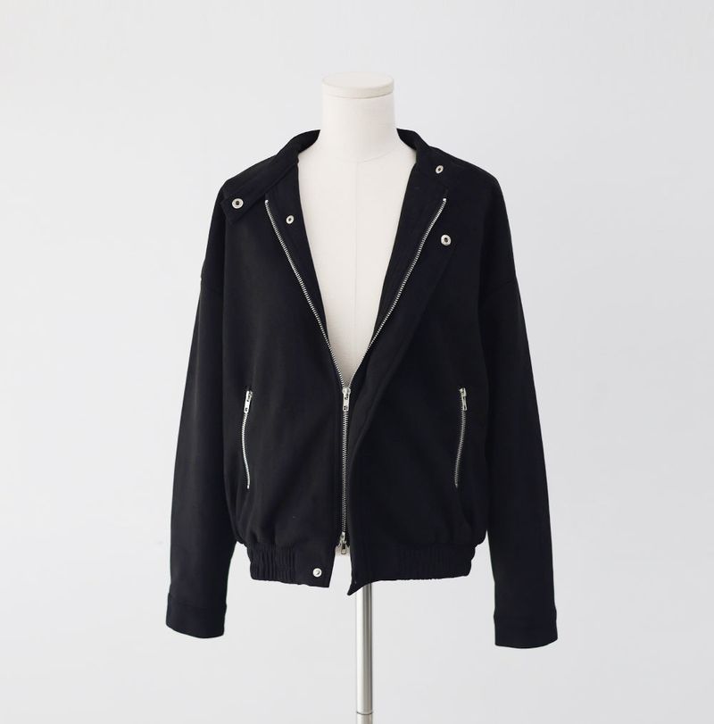 Nella Suede Zip-Up Jacket