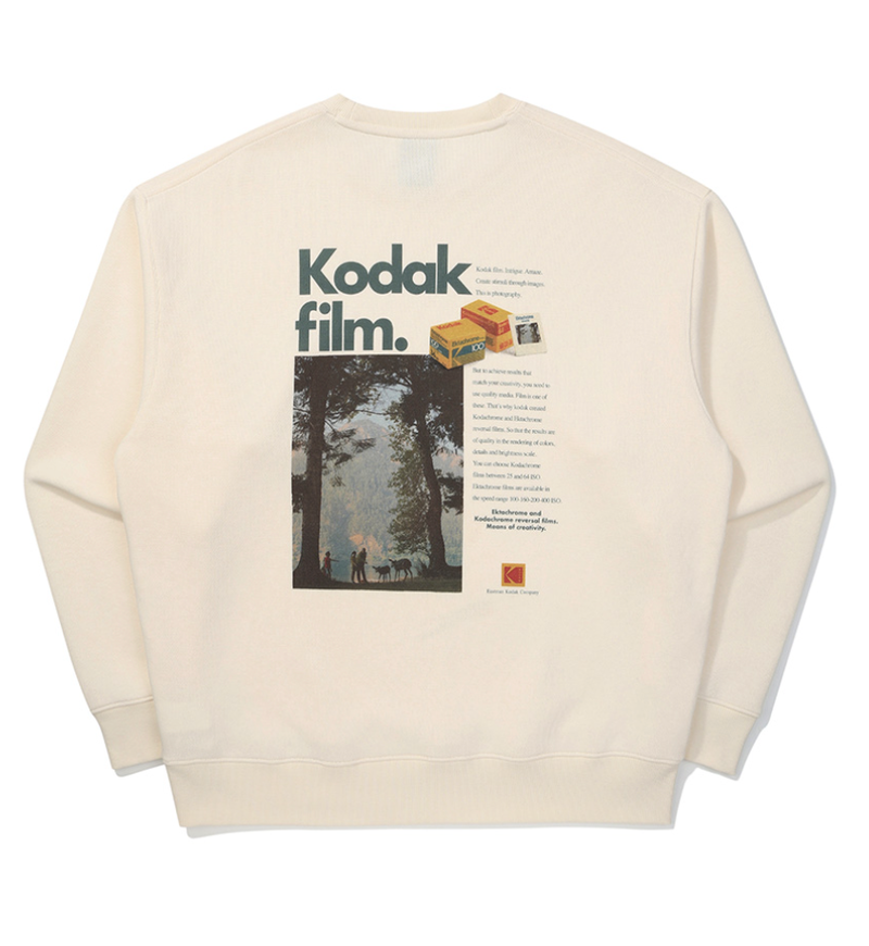 Scenery Graphic Sweatshirt【IVORY】