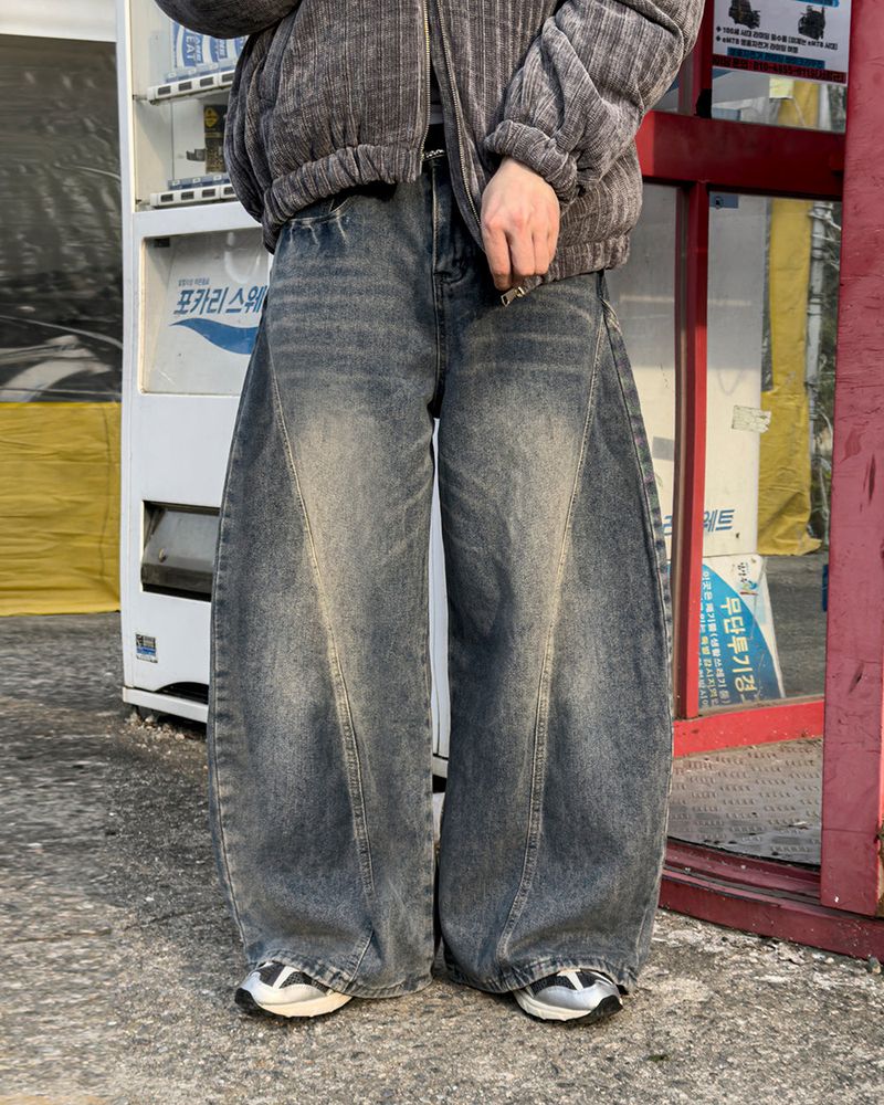 Curvin Shape Wide Denim