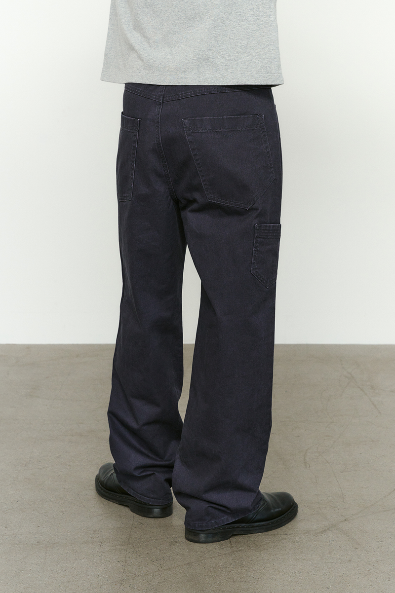 ローライズ フィット カチオン レギュラー パンツ(Washed Navy)