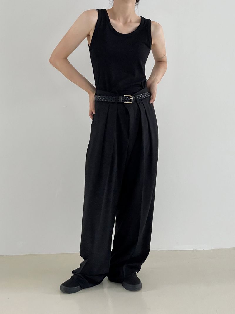 Berlin tension semi-wide slacks