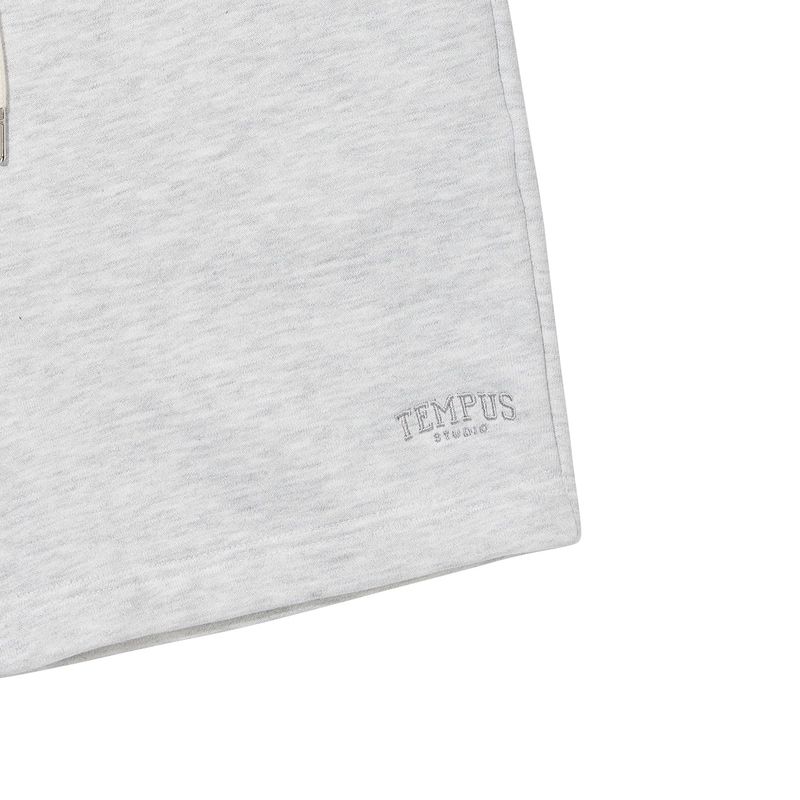 TEMPUS EASY HALF PANTS [WHITE MELANGE]
