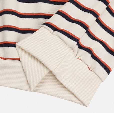 Nerd Stripe Rugby Sweatshirt
