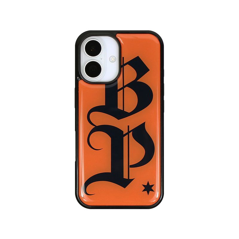 BP lettering epoxy case (orange)