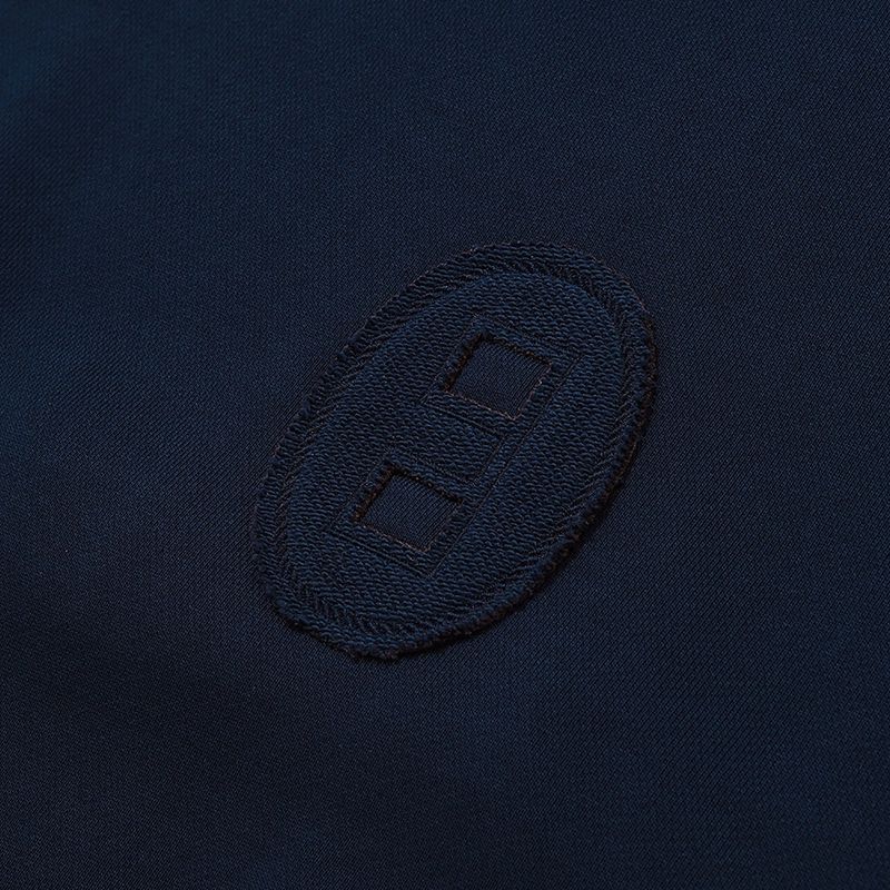 Open back sweat shirt / Navy