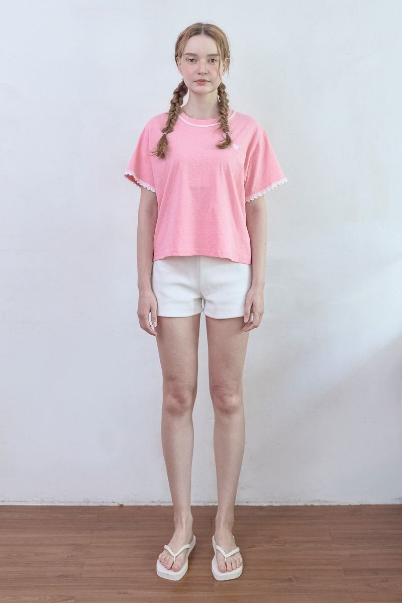 Poco Lace Shorts [Ivory]