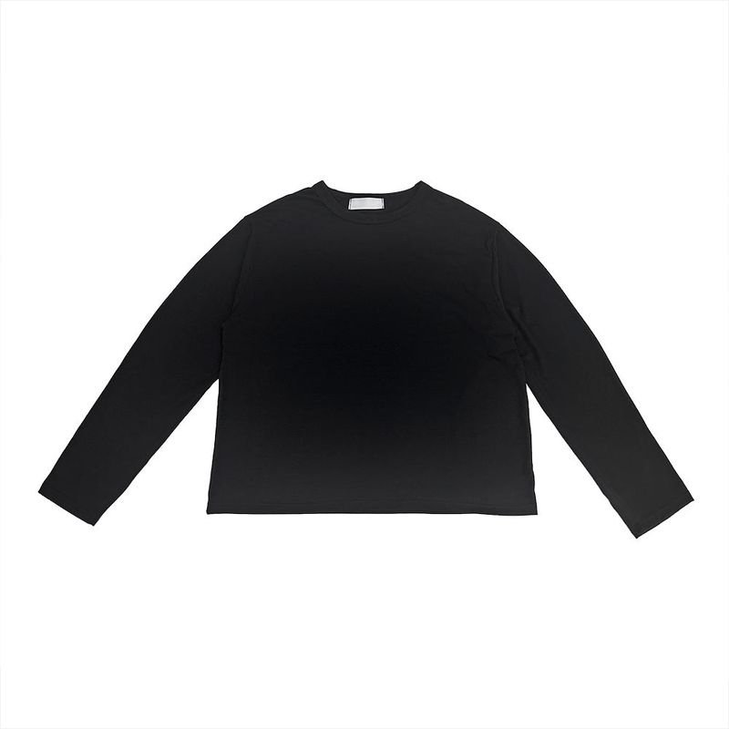 [1+1] Crop Layered Long Sleeve