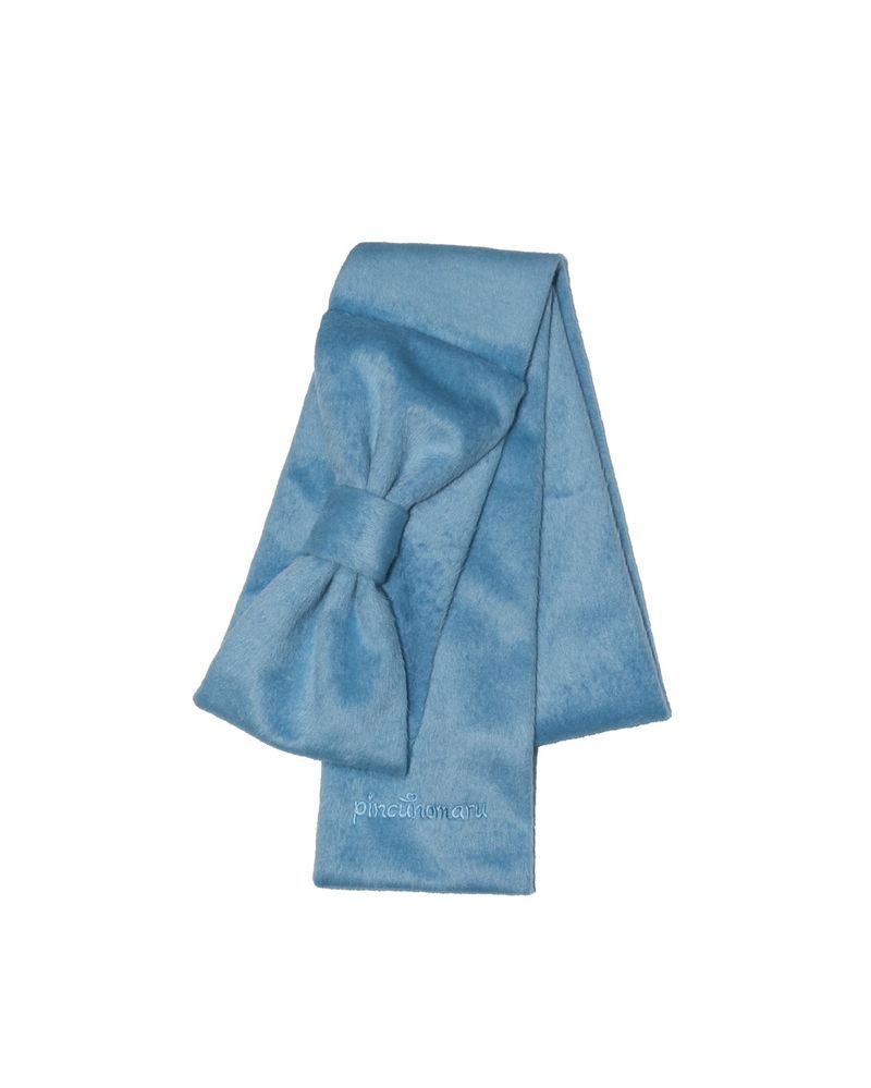 Ribbon Muffler_Fairy blue