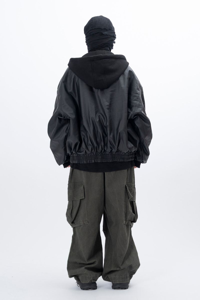 Kiria Leather Flight Jacket
