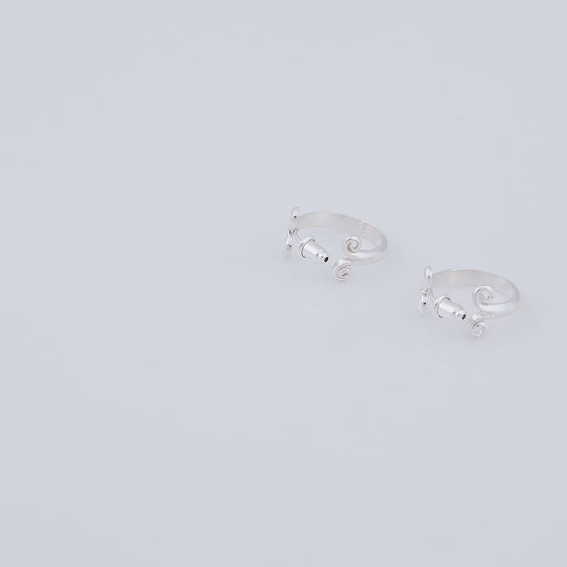 FILLOW（フィロー）の「 【MADE】シフォンカーブイヤリング（アクセサリー）」