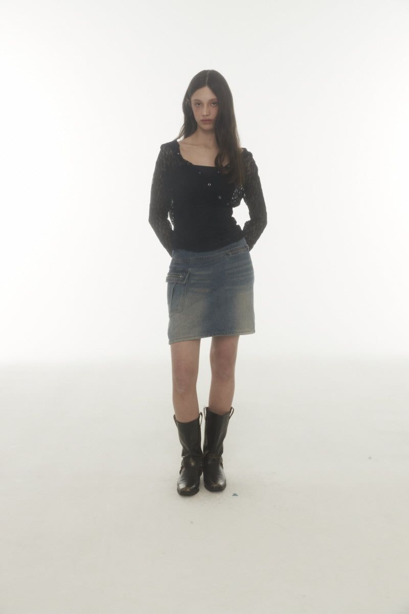 cargo skirt (blue)