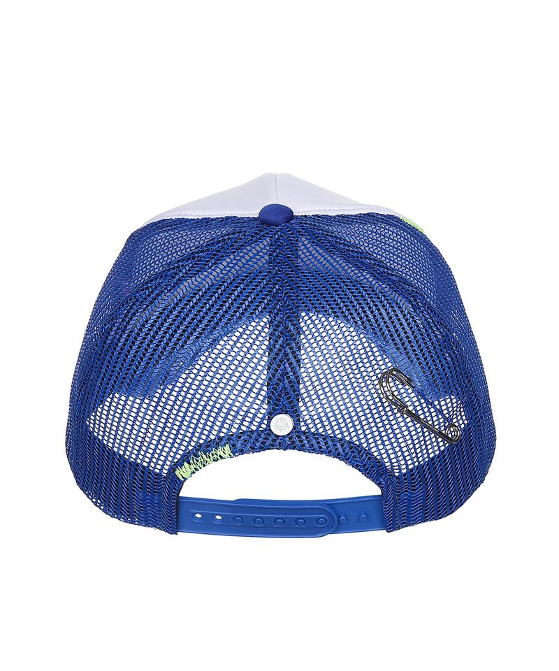 BBD Pop Clash Trucker Mesh Cap (Blue)