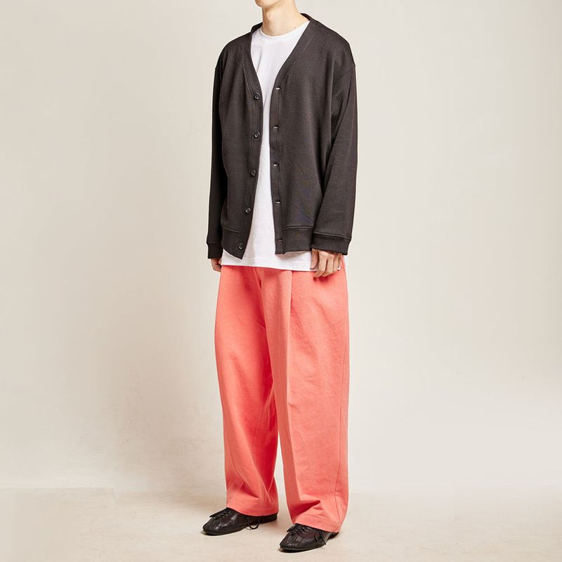 DAMP WIDE FIT ONE TUCK PANTS_PINK
