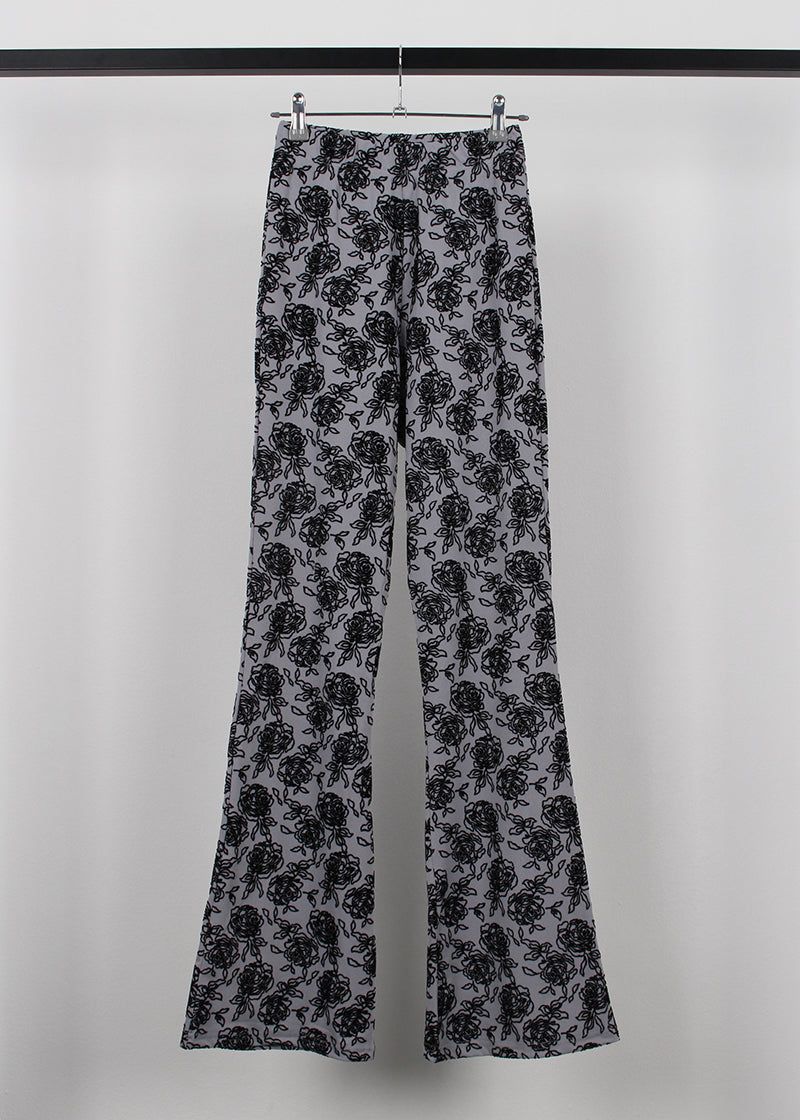 ROSE JACQUARD PANTS