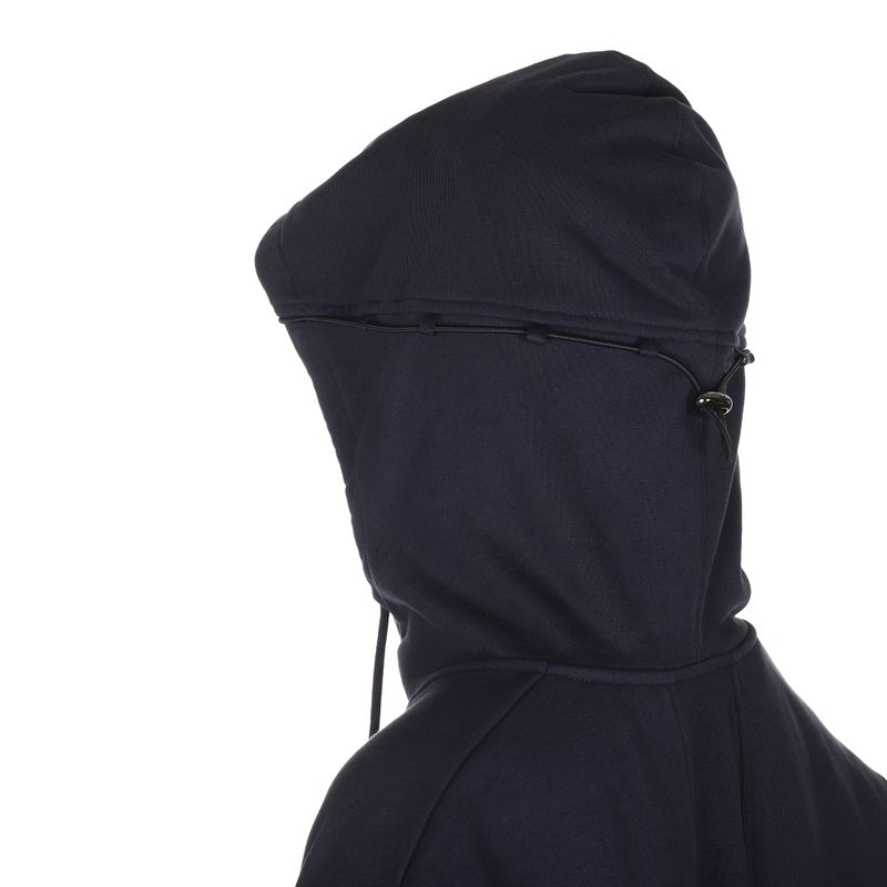 LAYERED STRING HOODIE ZIP-UP [NAVY]