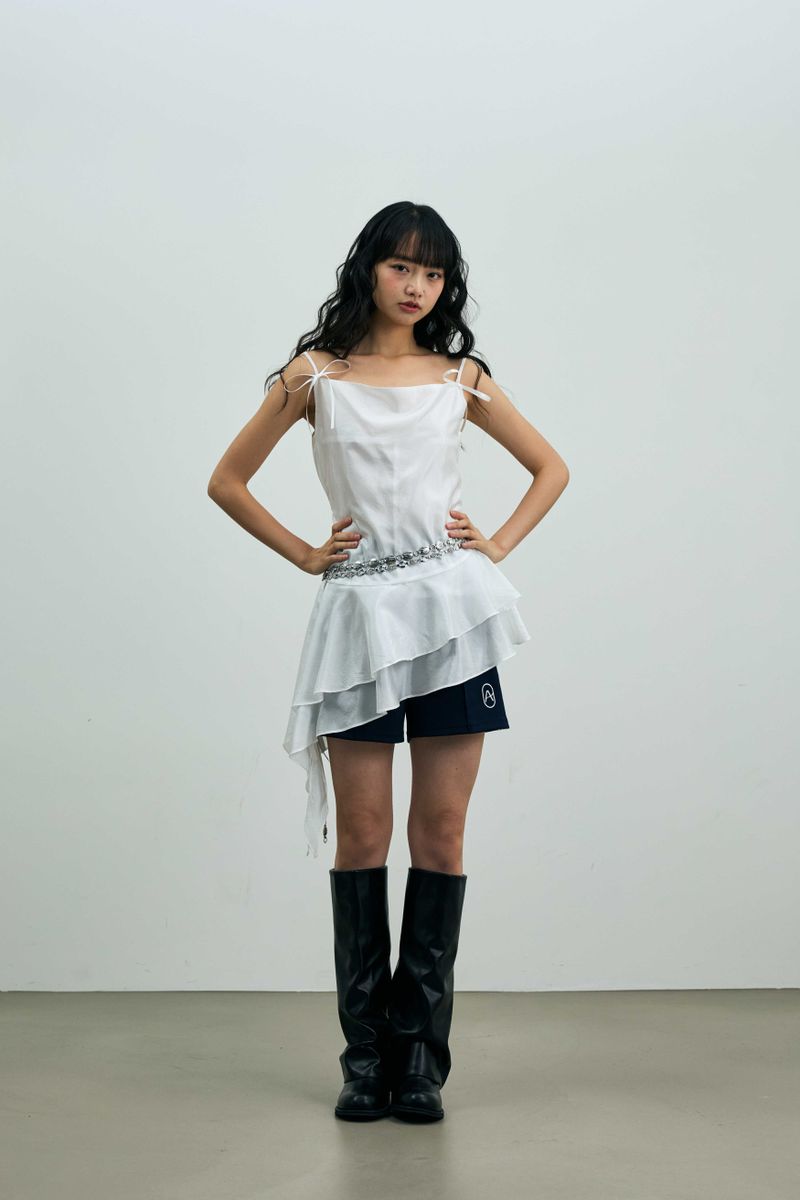 NYX MINI DRESS / WHITE