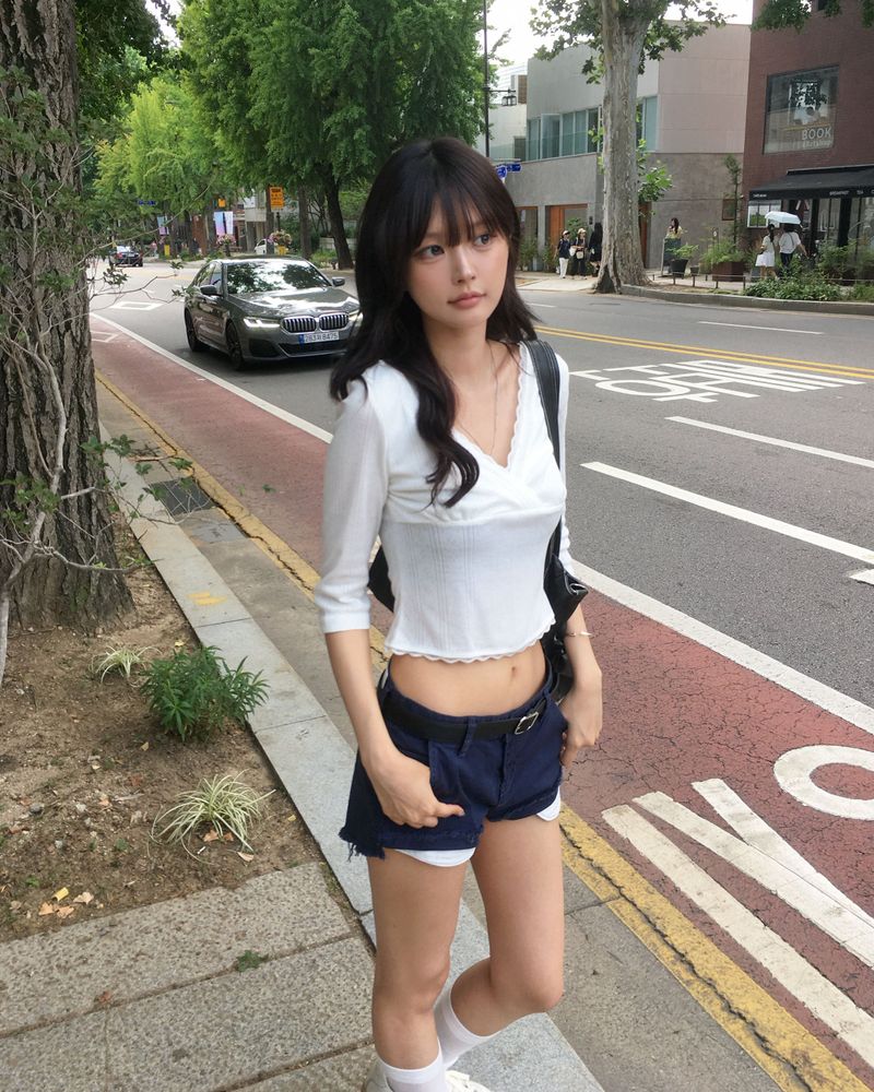 Cotton vintage shorts