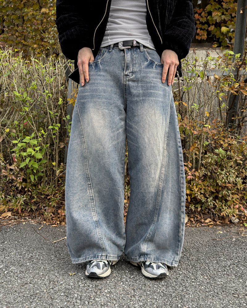 Curvin Shape Wide Denim