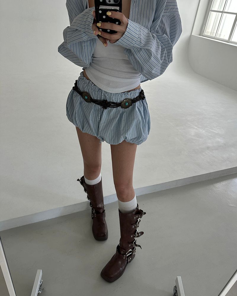a bunny summer cropped shirt
