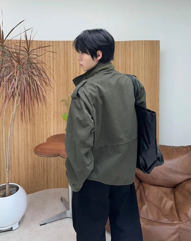 Ladan Big Leather Shoulder Bag