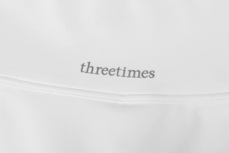 【即日発送】Athletic slit skirt - white 