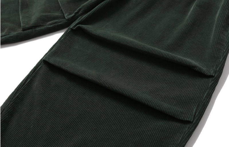 ADEL CORDUROY DOUBLE PINTUCK PANTS