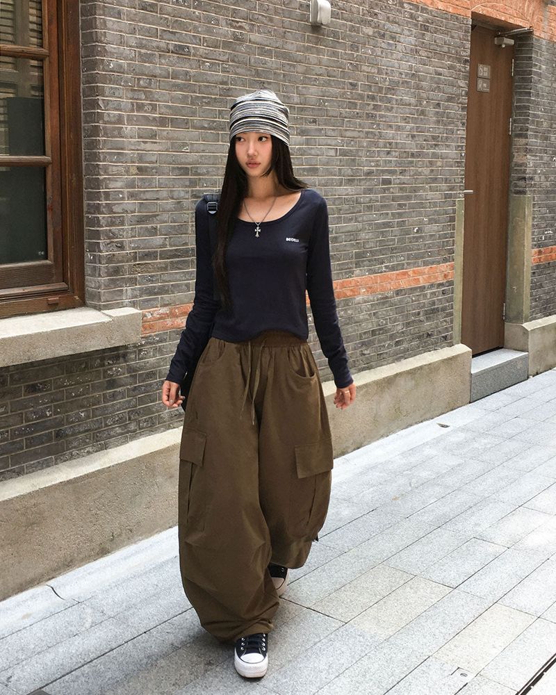 Head Cargo Balloon Wide Pants