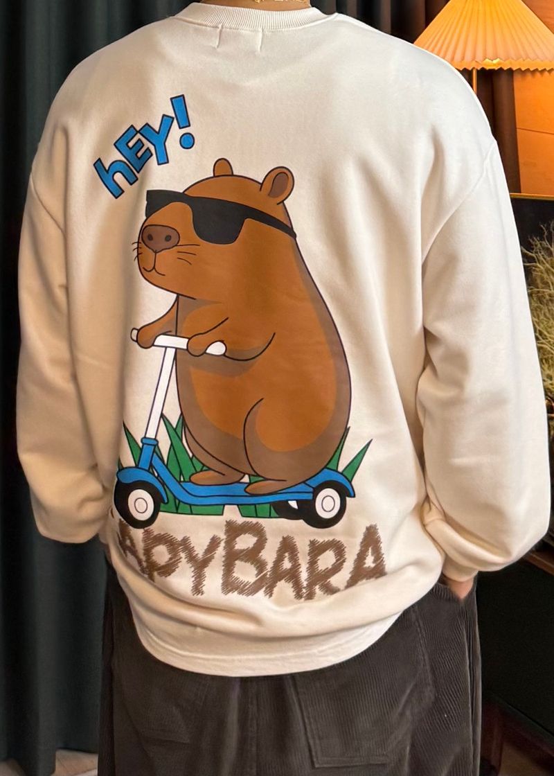 Capybara Couple Sweatshirt 2COLOR