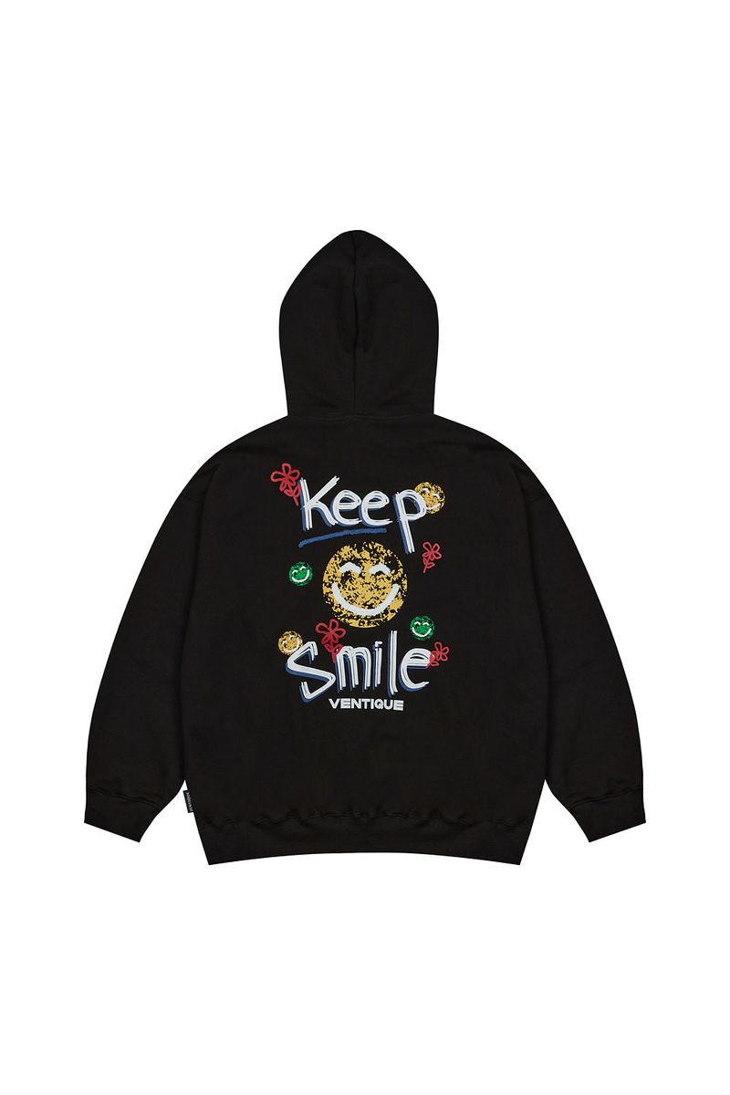 VENTIQUE Keep Smile Hoodie