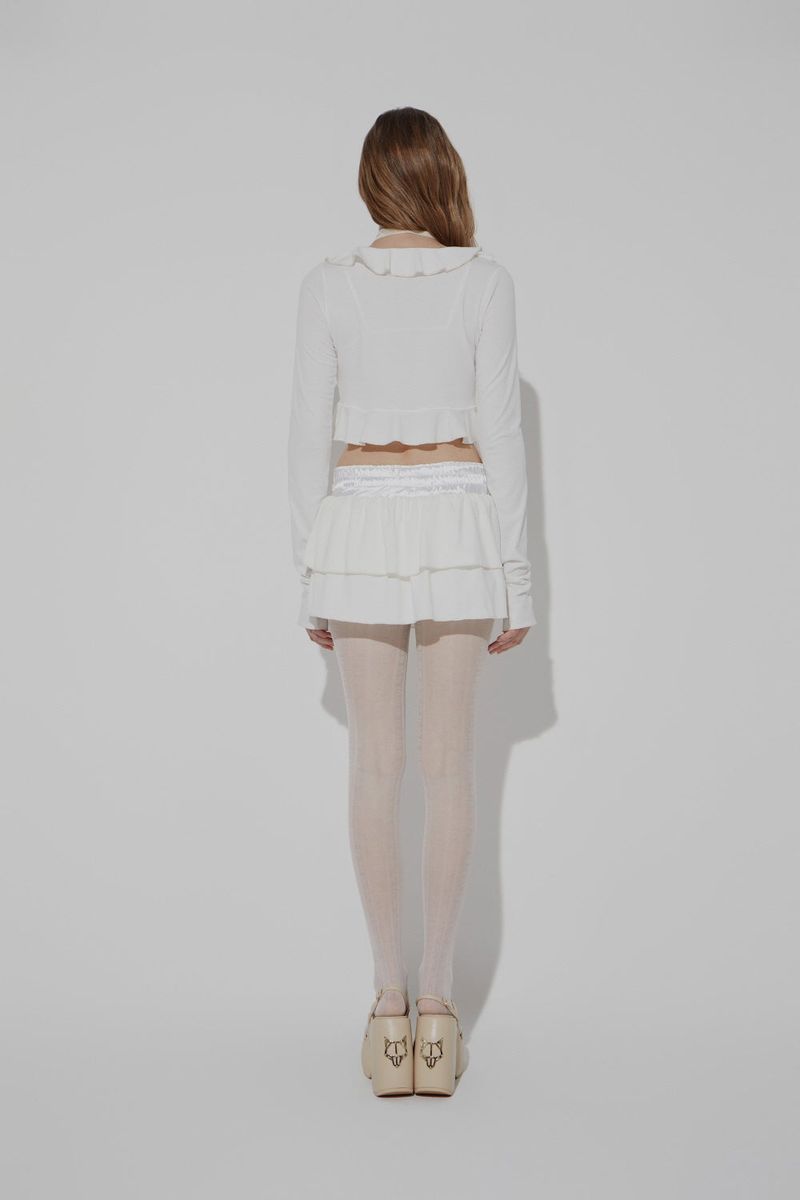 DOUBLE TIERED SKIRT