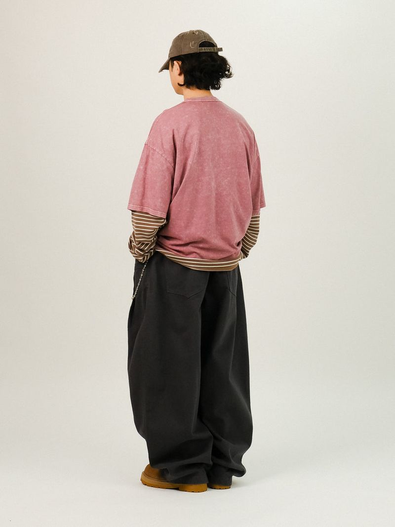AN Cotton Rivet Balloon Pants