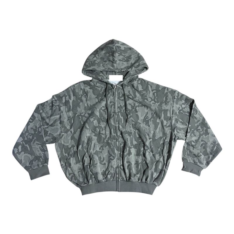 Camo heart hood jumper