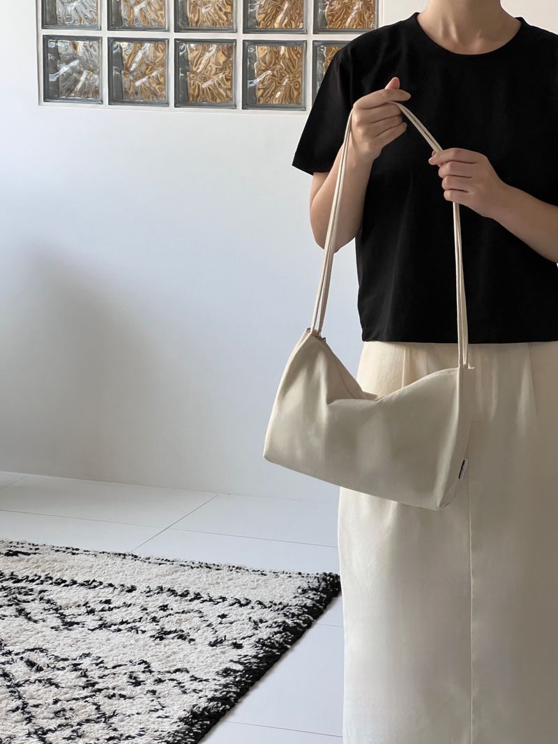 ppocketto cozy half bag - ivory