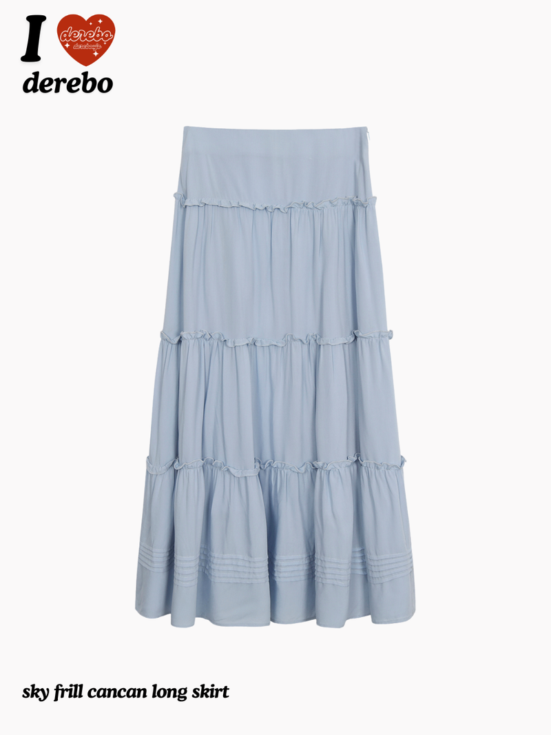 dereborujo（ドレボルゾー）の「sky frill cancan long skirt（Skirts）」