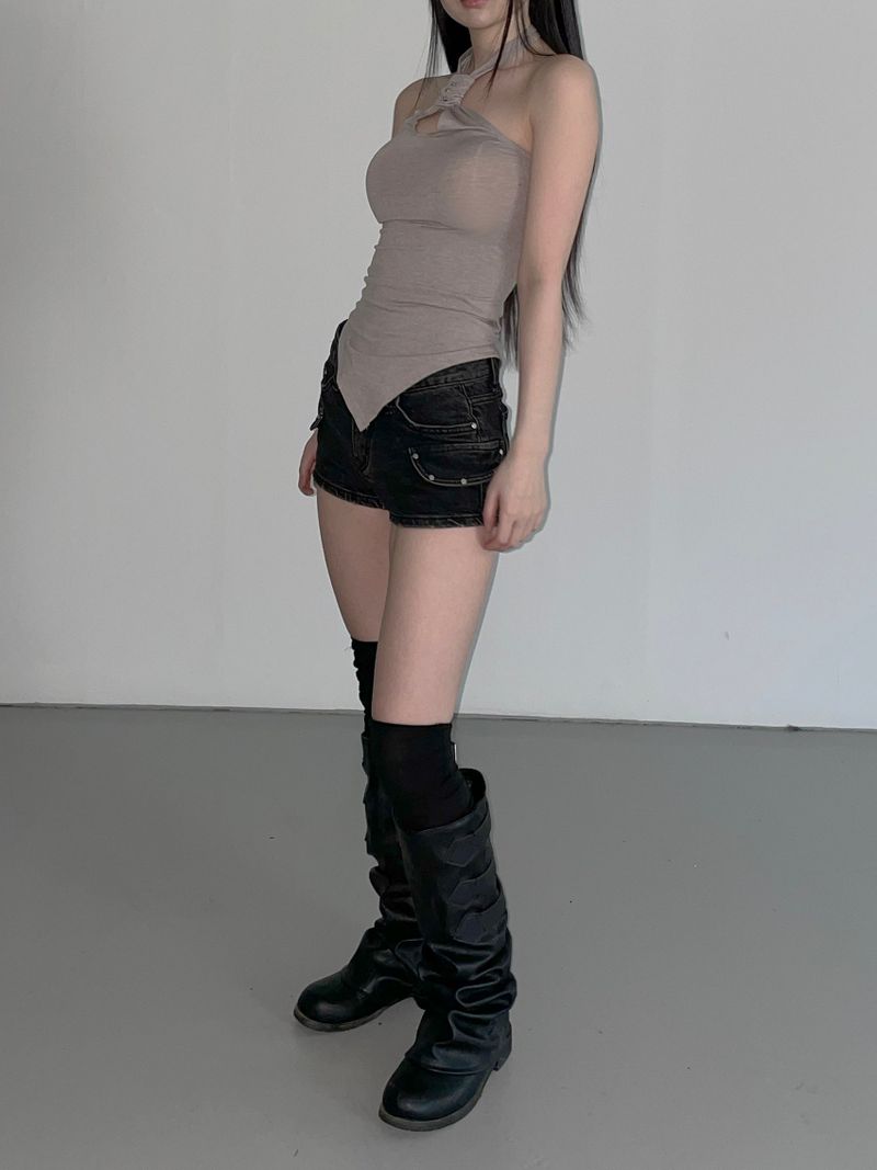 micro vintage cargo shorts
