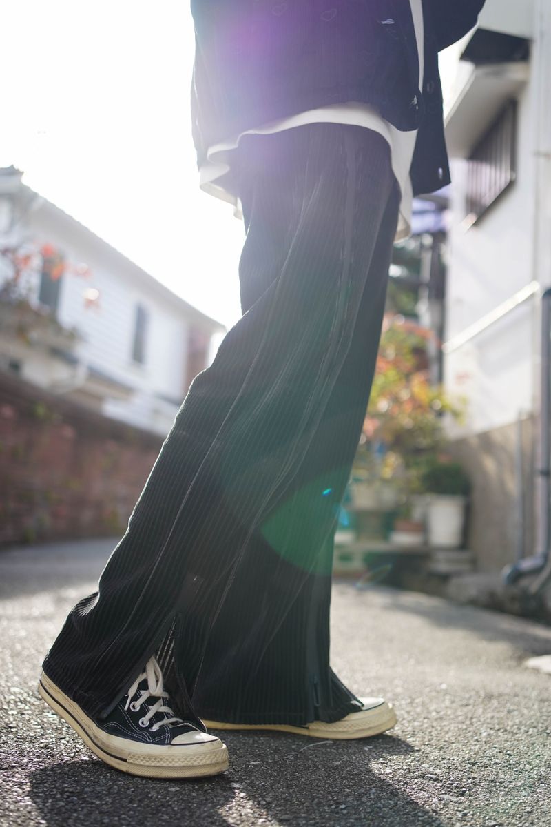 GANGPIE.CLUB（ガンパイクラブ）の「フリースジッパーストレッチパンツ（パンツ）」