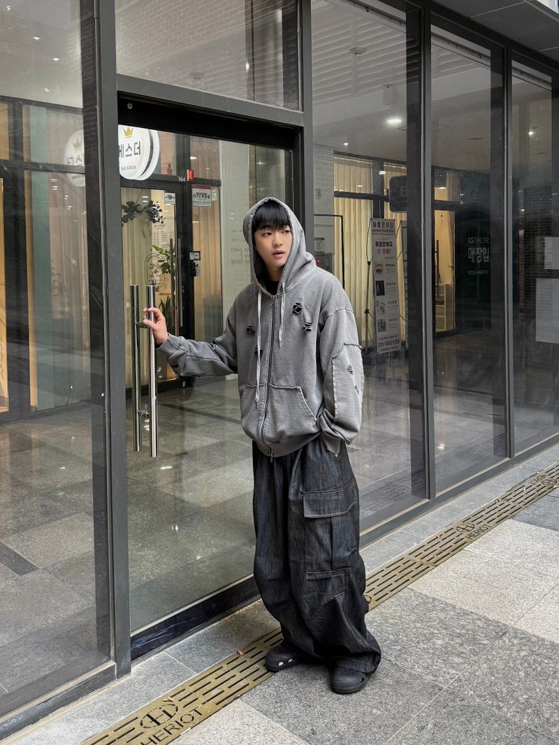 linen balloon cargo pants