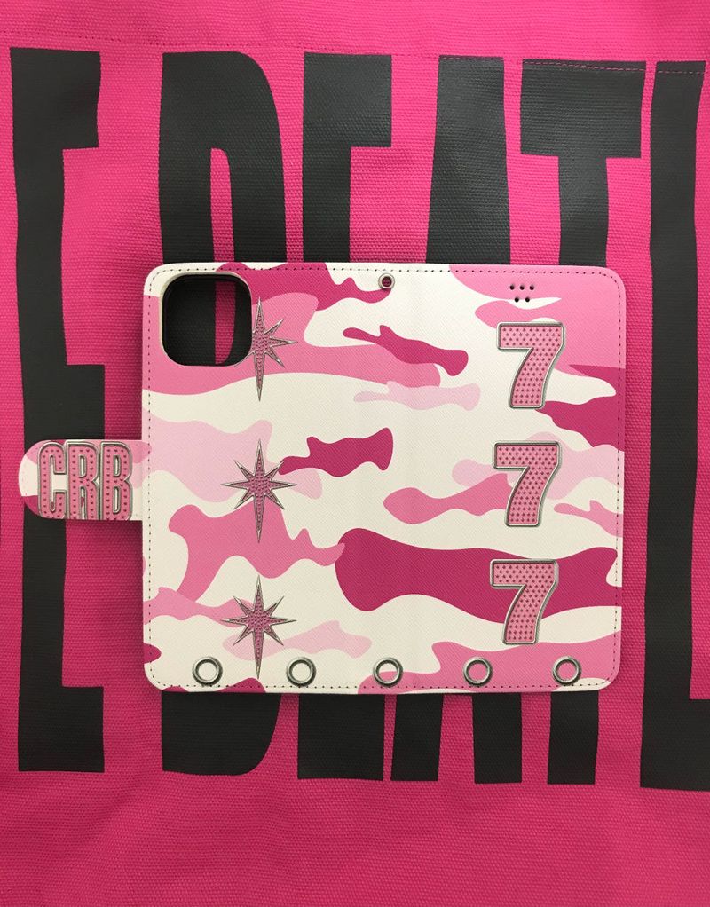 [MADE] pink camo diary case