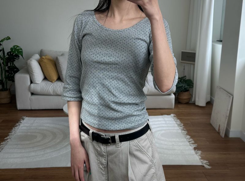classic polka dot tee
