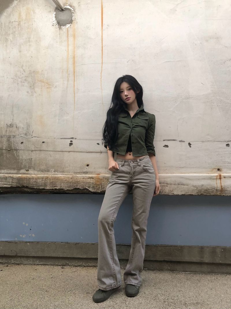 Birthdayeve(バースデーイブ)の「vintage pocket low rise pants(Pants)」