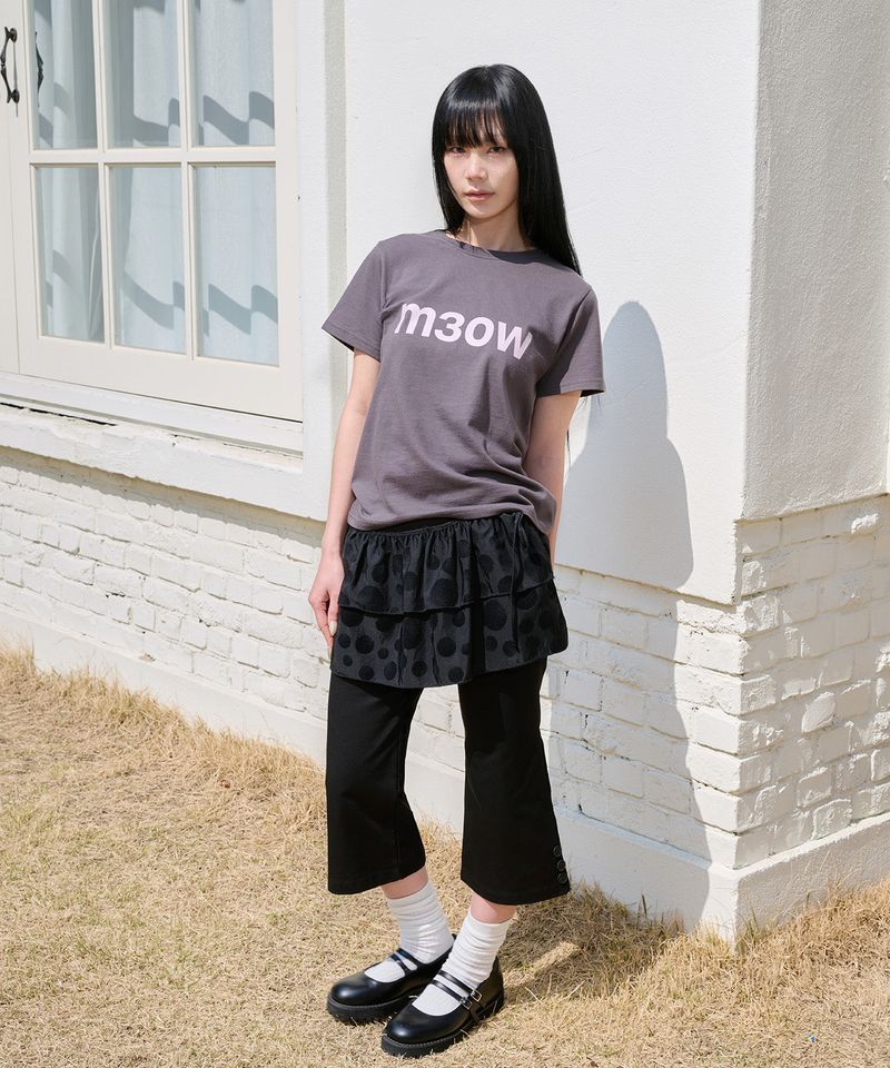 SNAP POINT CAPRI PANTS - BLACK
