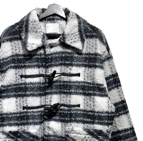 Oted Check Double Coat