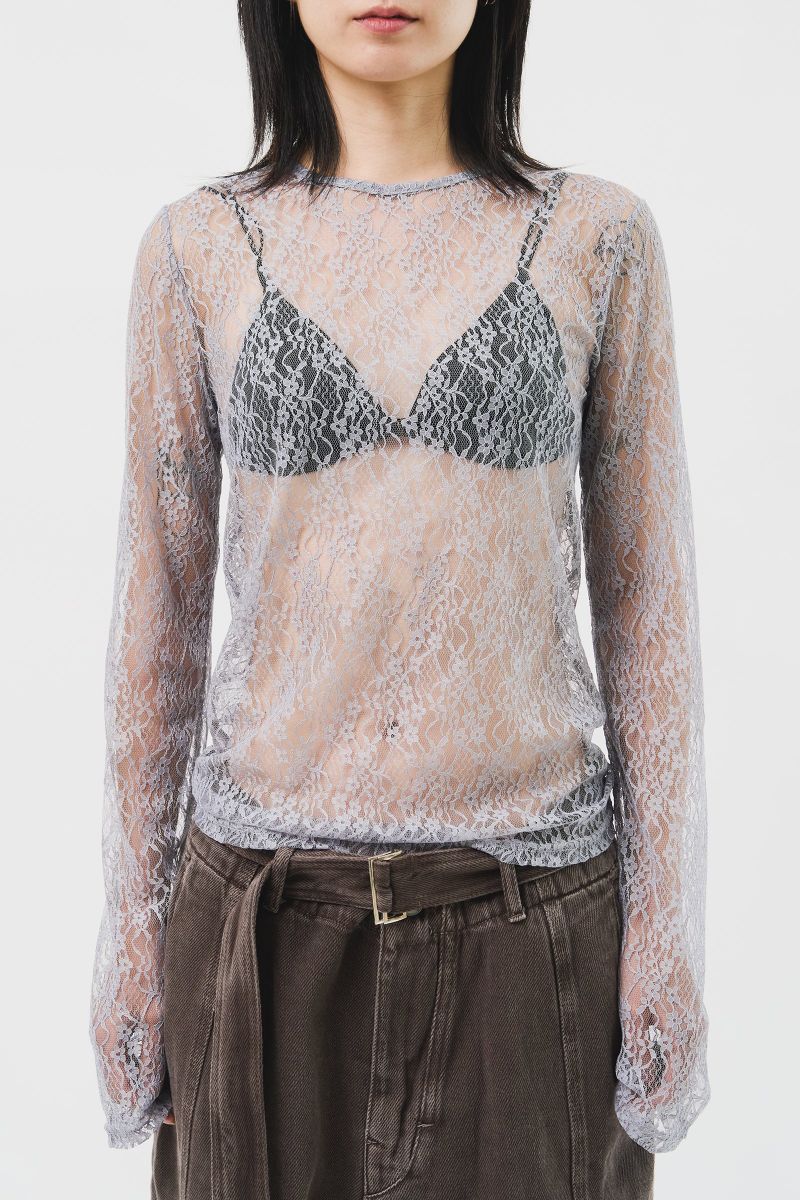 (W) Shell Lace Top (2color)