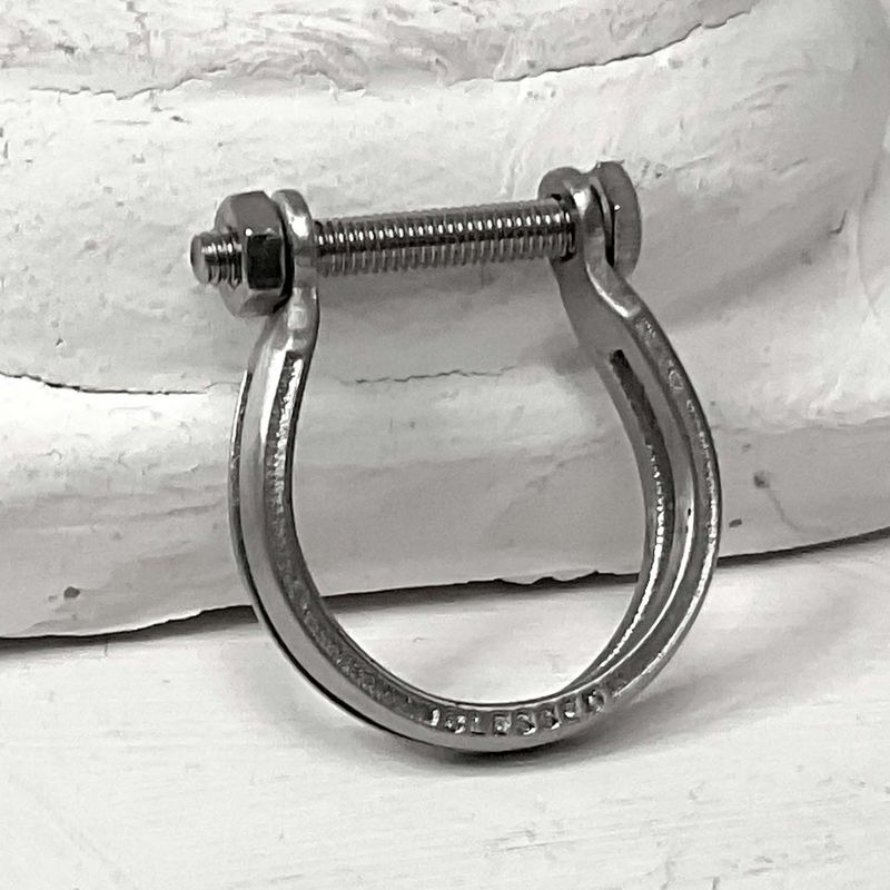 SS-volt line reversible volt clamp ring