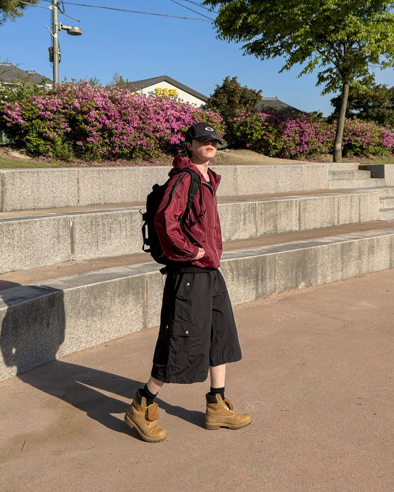 Dian Lightweight Hood Track Windbreaker
