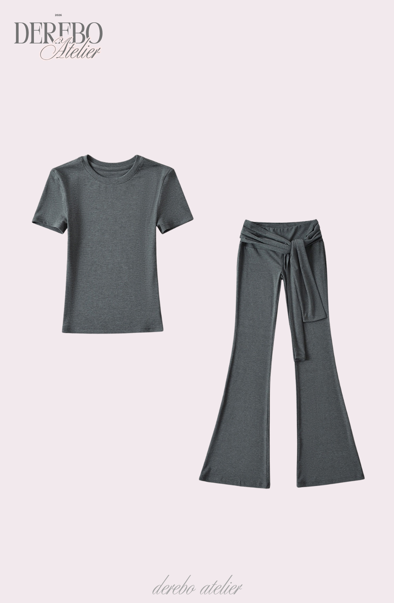 Soft Slim Shirring Wrap Flare Training Set-up (SET)