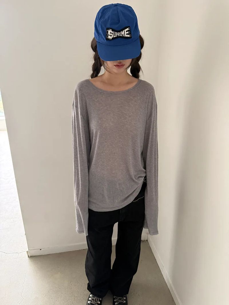 tencel loose cutting T